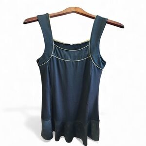 Tail Black and Gold Trim Athletic Dress for Golf Pickleball Tennis Prep Size SML